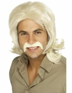 70's Retro Pruik, Blond
