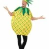 Ananas Kostuum, Geel Met Muts. -PartyWonders Store ananas kostuum geel met muts