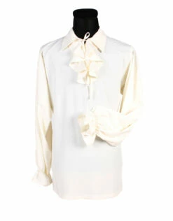 Blouse Piraat/Middeleeuwen, Ecru