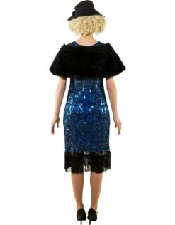 Bontstola, Zwart -PartyWonders Store bontstola zwart 1