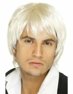 Boy Band Pruik Blond
