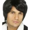 Boy Band Pruik Zwart -PartyWonders Store boy band pruik zwart