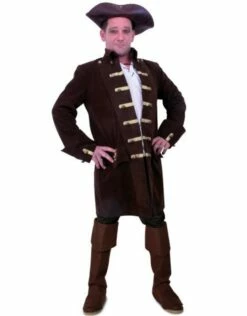 Bruine Jas Met Gouden Details