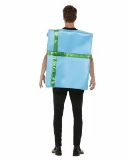 Cadeau Kostuum, Blauw -PartyWonders Store cadeau kostuum blauw 3