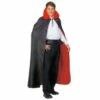 Cape Zwart/rood Met Kraag -PartyWonders Store cape zwart rood met kraag