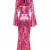 Catsuit "Disco", Pink -PartyWonders Store catsuit disco pink