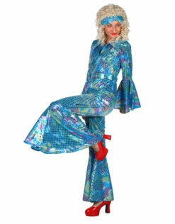 Catsuit "Disco" Turquoise