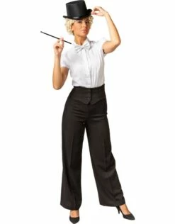 Dames Broek Jaren 20, Zwart