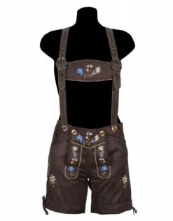 Damesbroek Kort "Beate" Donkerbruin -PartyWonders Store damesbroek kort beate donkerbruin 2