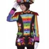 Damescolbert ''rainbow'', Mix Van Kleuren, Colbert Gevoerd -PartyWonders Store damescolbert rainbow mix van kleuren colbert gevoe
