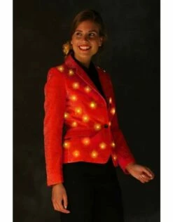 Damesjas ''Anadelphina'', Rood -PartyWonders Store damesjas anadelphina rood 4