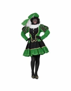 Damespiet Murcia Zwart/groen