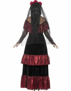 Day Of The Dead Bride Kostuum -PartyWonders Store day of the dead bride kostuum 5