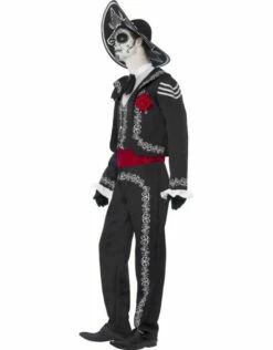 Halloween Sales Store -PartyWonders Store day of the dead senor bones kostuum 1