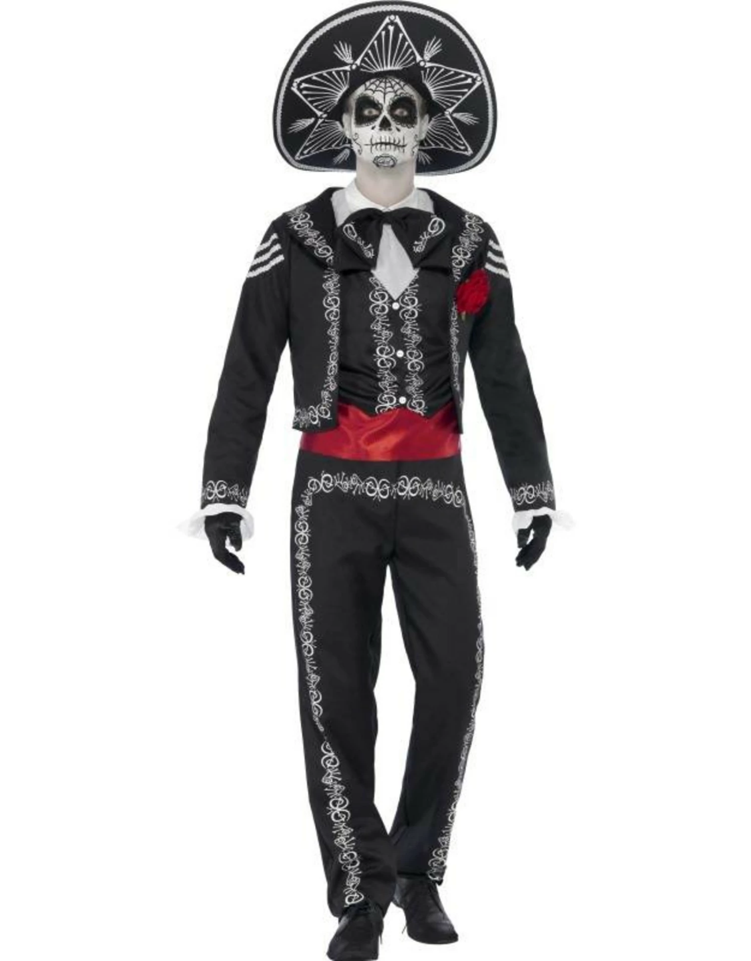 Day Of The Dead Señor Bones Kostuum 3 Day Of The Dead Señor Bones Kostuum