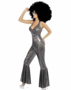 Disco Diva Kostuum, Zilver -PartyWonders Store disco diva kostuum zilver 2
