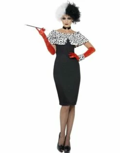 Evil Madame Kostuum, Met Handschoenen