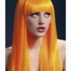 Fever Alexia Pruik Neon Oranje -PartyWonders Store fever alexia pruik neon oranje