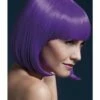 Fever Elise Pruik, Neon Paars -PartyWonders Store fever elise pruik neon paars