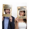 Funny Props Husband/Wife Wanted (32x24cm), 2 Stuks -PartyWonders Store funny props husband wife wanted 32x24cm 2 stuks