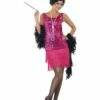 Funtime Flapper Kostuum, Roze -PartyWonders Store funtime flapper kostuum roze
