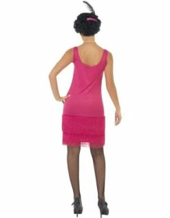 Funtime Flapper Kostuum, Roze -PartyWonders Store funtime flapper kostuum roze 2