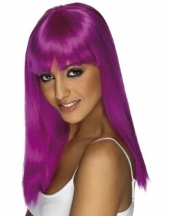 Glamourama Pruik, Neon Paars