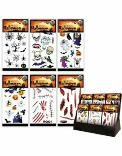 Halloween Tattoo's Assorti