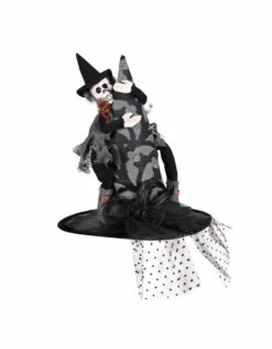 Heksenhoed Luxe Met Heks, Kind