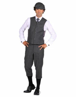 Heren Kniebroek Peaky Blinders, Grijs