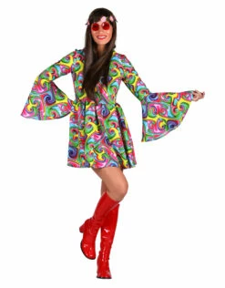 Hippie Jurkje Daisy, Lemon -PartyWonders Store hippie jurkje daisy lemon 2