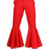 Jaren 70 Herenbroek, Rood -PartyWonders Store jaren 70 herenbroek rood