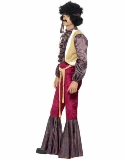 Jaren 70 Psychedelic Rocker Kostuum, Paars -PartyWonders Store jaren 70 psychedelic rocker kostuum paars 2