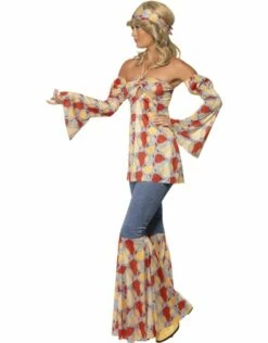 Jaren 70 Vintage Hippie Kostuum -PartyWonders Store jaren 70 vintage hippie kostuum 2