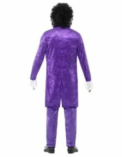 Jaren 80 Paarse Muzikant Kostuum -PartyWonders Store jaren 80 paarse muzikant kostuum 2