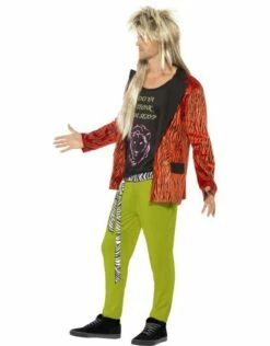 Jaren 80 Rocker Kostuum -PartyWonders Store jaren 80 rocker kostuum 1