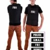 Kogelvrij Vest + 4 Badges (FBI, Security, Police, SWAT) One Size 1 Kogelvrij Vest + 4 Badges (FBI, Security, Police, SWAT) One Size -PartyWonders Store kogelvrij vest 4 badges fbi security police swat o