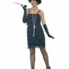 Korte Flapper Charleston Jurk Groen -PartyWonders Store korte flapper charleston jurk groen