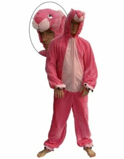 Kostuum Pluche Roze Panter