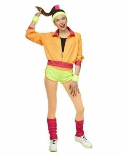 Kostuum Training Fluo Vrouw