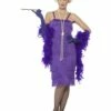 Lange Flapper Charleston Jurk Paars -PartyWonders Store lange flapper charleston jurk paars