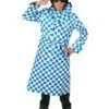 Motorcoat Blauw/wit -PartyWonders Store motorcoat blauw wit