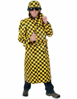 Motorcoat Zwart/geel