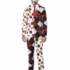 Suitsmeister Halloween Red Clown Voor Heren -PartyWonders Store opposuits suitsmeister halloween red clown voor he