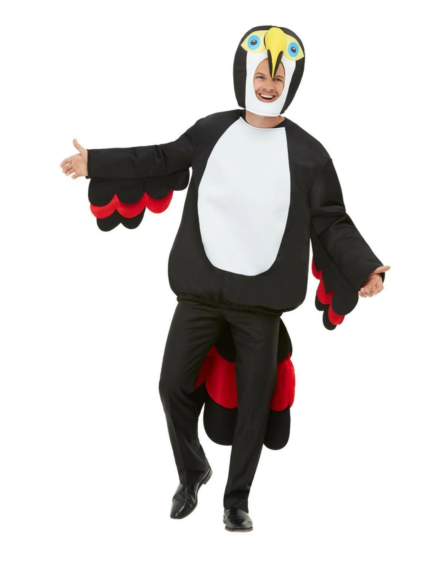 Paradijsvogel, Toekan Kostuum, Zwart 3 Paradijsvogel, Toekan Kostuum, Zwart