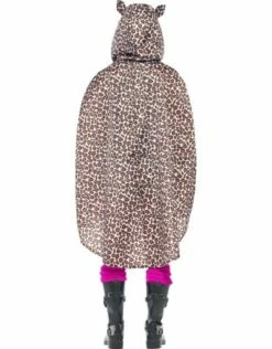 Party Poncho Luipaard -PartyWonders Store party poncho luipaard 3