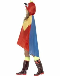 Party Poncho Papegaai -PartyWonders Store party poncho papegaai 2