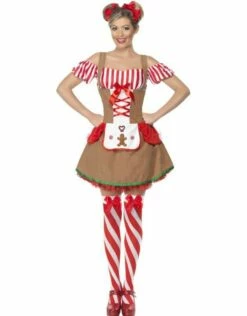 Halloween Sales Store -PartyWonders Store peperkoek dames kostuum 1