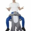 Piggyback Haai, Grijs -PartyWonders Store piggyback haai grijs