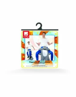 Piggyback Haai, Grijs -PartyWonders Store piggyback haai grijs 2